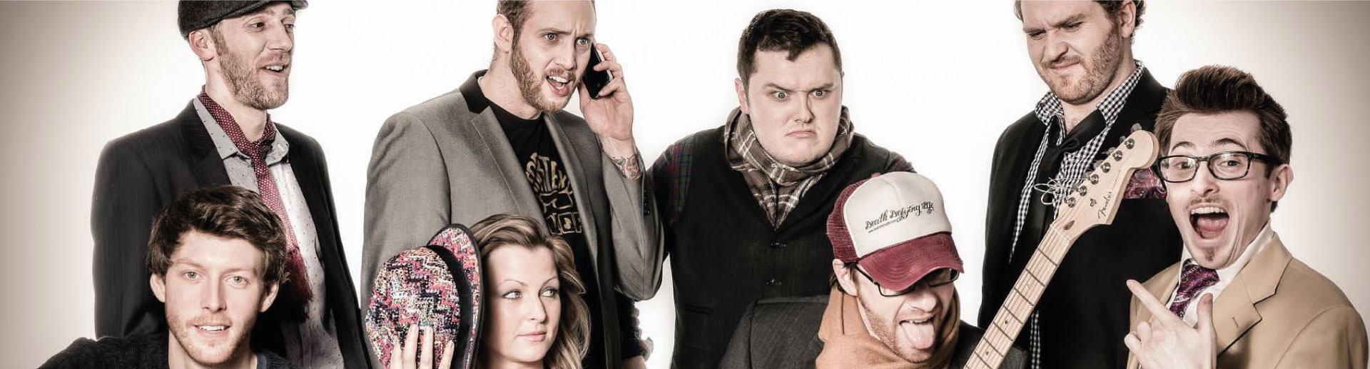 The band group photo